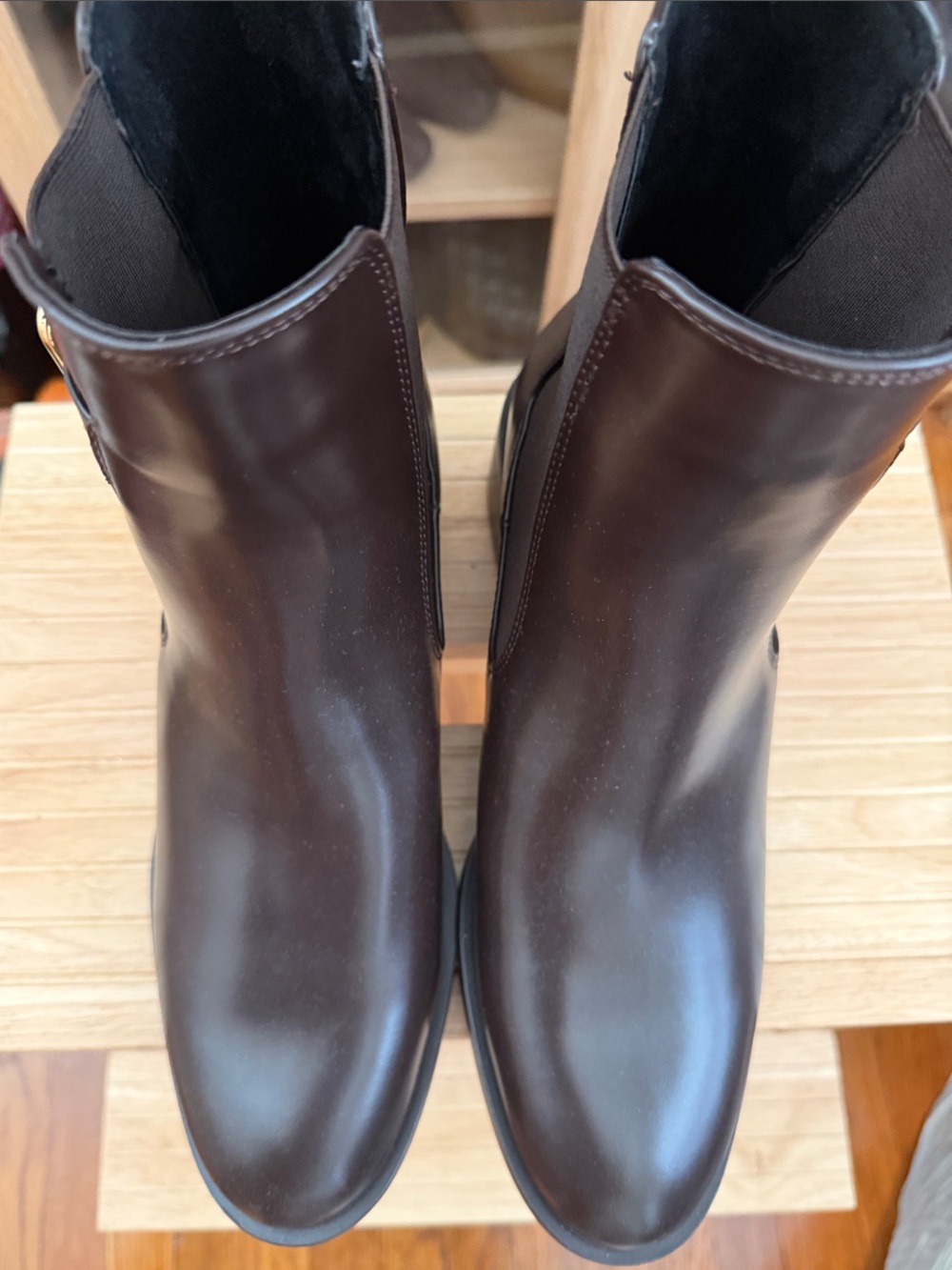 Zara Women’s Brown Leather Boots